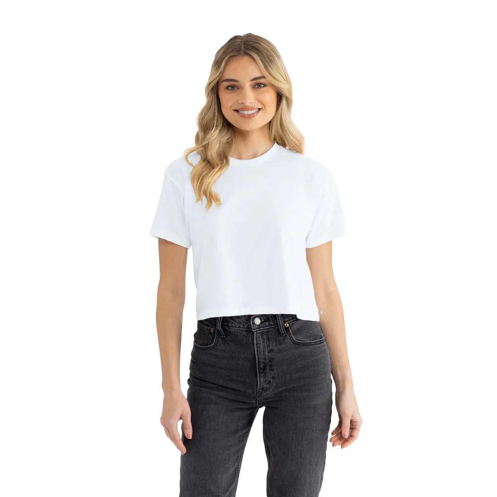 1580 Women's Ideal Crop Tee Next Level