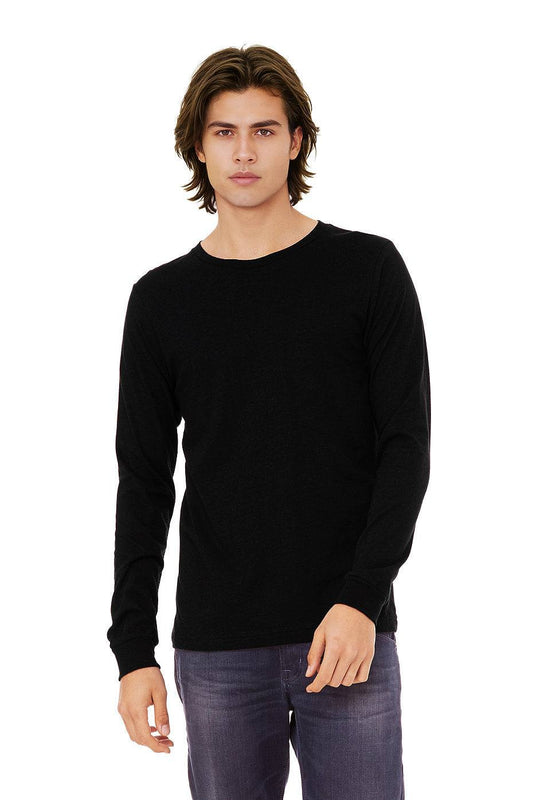 Unisex Heather CVC Long Sleeve Tee Bella+Canvas 3501CVC 3-XL & 4-XL