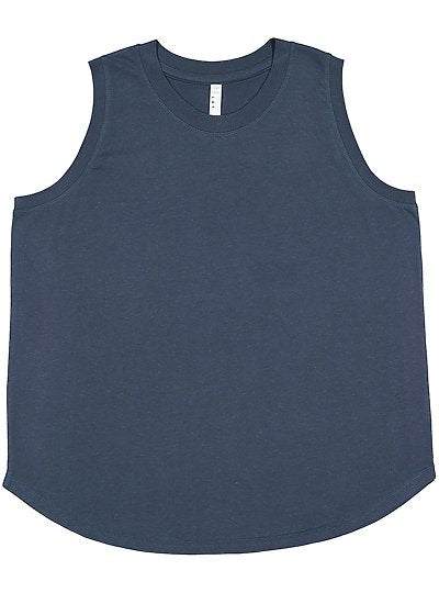 Women's Curvy Fine Jersey Tank LAT 3892