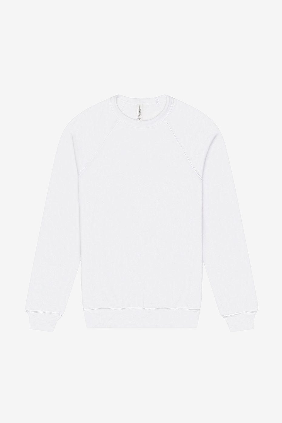 Unisex Sponge Fleece Raglan Sweatshirt Bella+Canvas 3901 X-SMALL