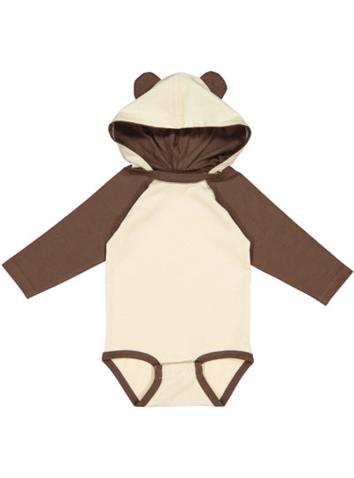 Infant Long Sleeve Bodysuit w/Ears Rabbit Skins 4418