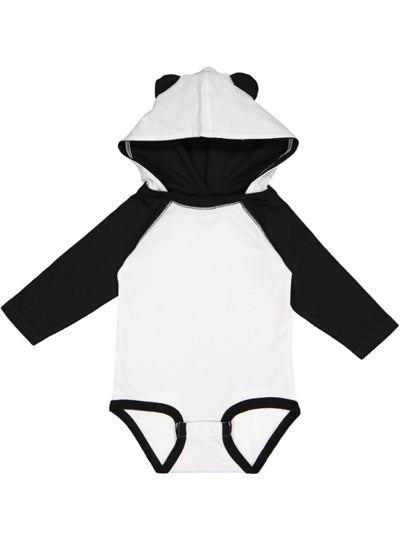 Infant Long Sleeve Bodysuit w/Ears Rabbit Skins 4418