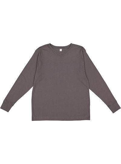 Youth Long Sleeve Fine Jersey Tee LAT 6201 YOUTH X-LARGE
