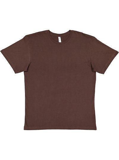 Unisex Fine Jersey Tee LAT 6901 APPLE TO BROWN