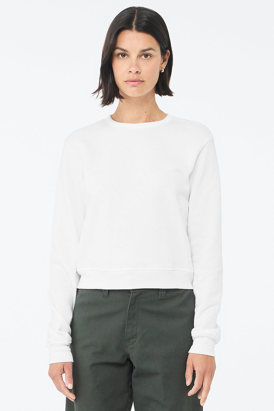 Women's Classic Cropped Crewneck Sweatshirt Bella+Canvas 7511