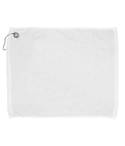 Golf Towel With Grommet & Hook - C1625G