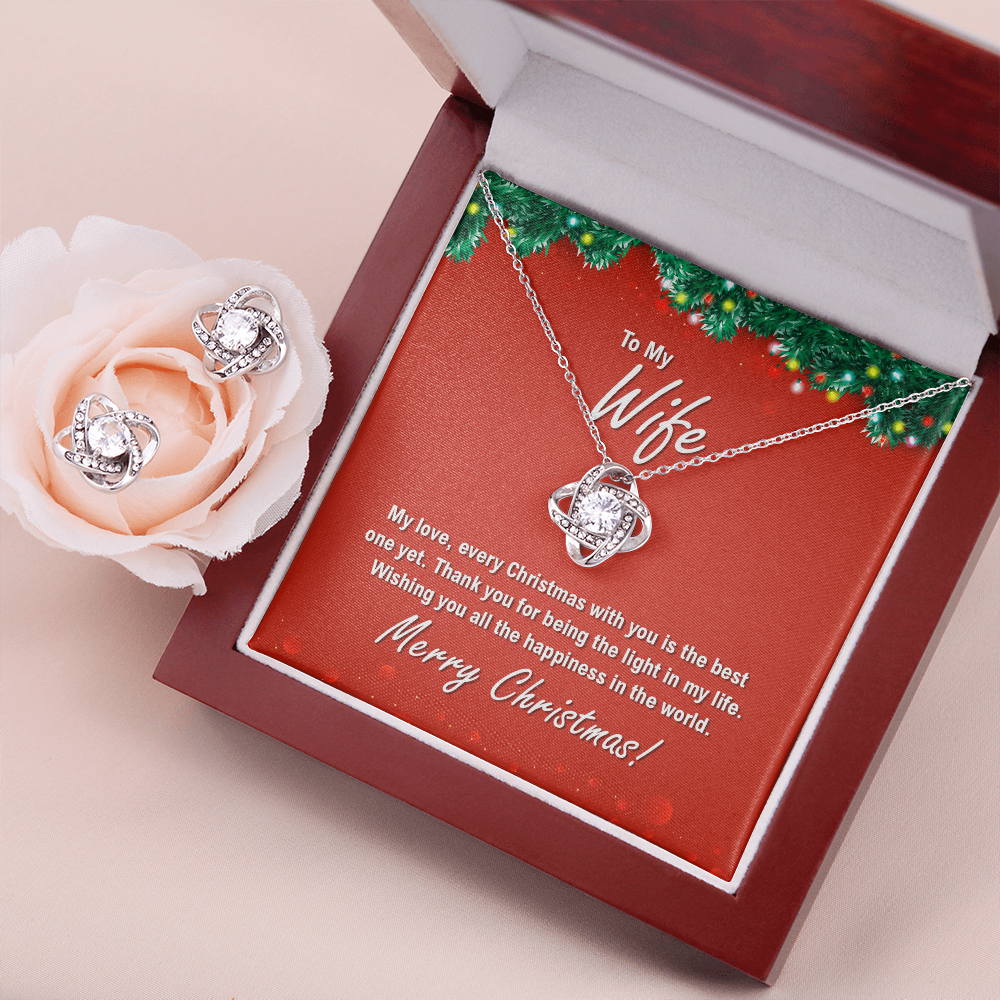 Make Her Feel Special This Christmas with this Necklace and Earring Set!