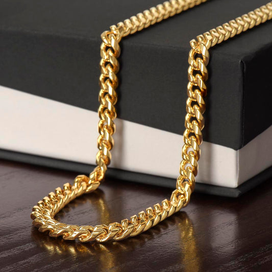 Cuban Link Chain for Him Perfect for the Holidays!!