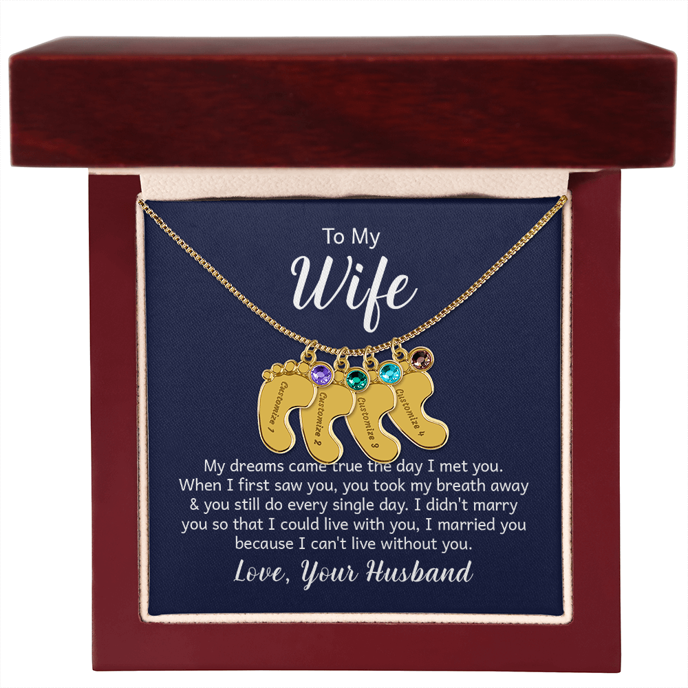 Baby Feet Carry Those Babies Around Your Neck!!