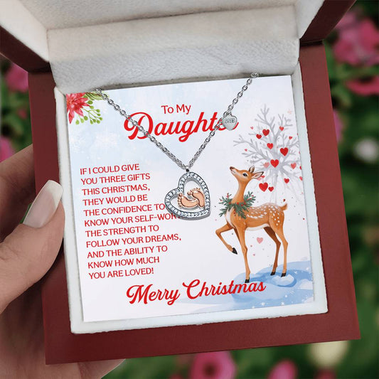 Baby Feet Heart Necklace - Let Her Know How Much She Still Means to You!