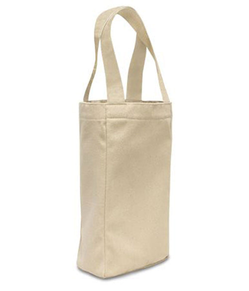 Two Bottle Wine Tote -  OAD -  112 What's Better than Bringing a Bottle of Wine? Bringing 2!