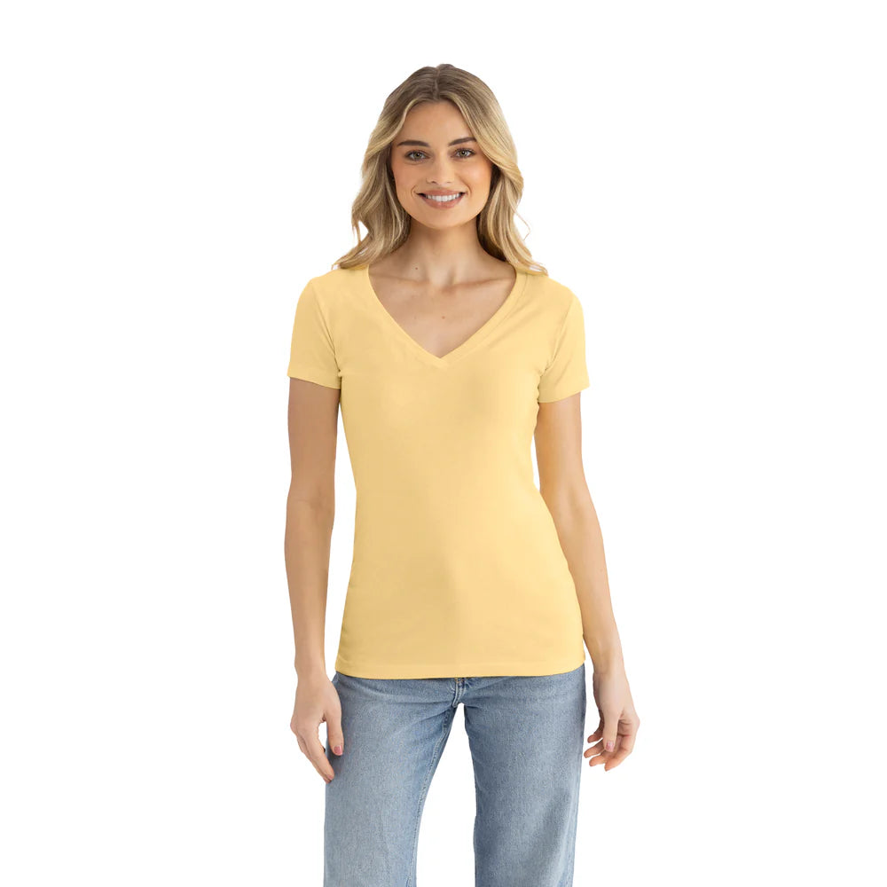 1540 Women's Ideal V-Neck T-Shirt  Next Level  SIZES X-SMALL, SMALL, MEDIUM, & LARGE