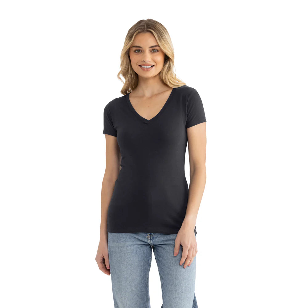 1540 Women's Ideal V-Neck T-Shirt  Next Level  SIZES X-SMALL, SMALL, MEDIUM, & LARGE