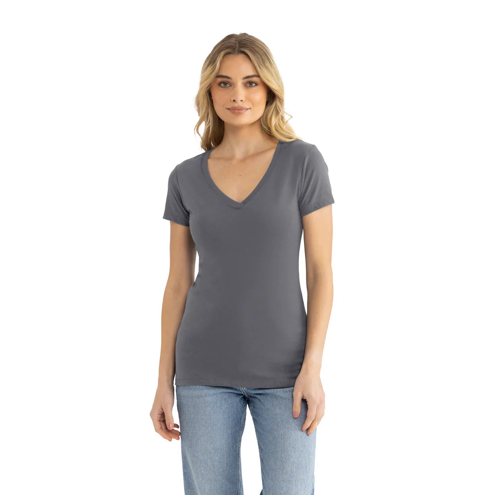 1540 Women's Ideal V-Neck T-Shirt  Next Level  SIZES X-SMALL, SMALL, MEDIUM, & LARGE