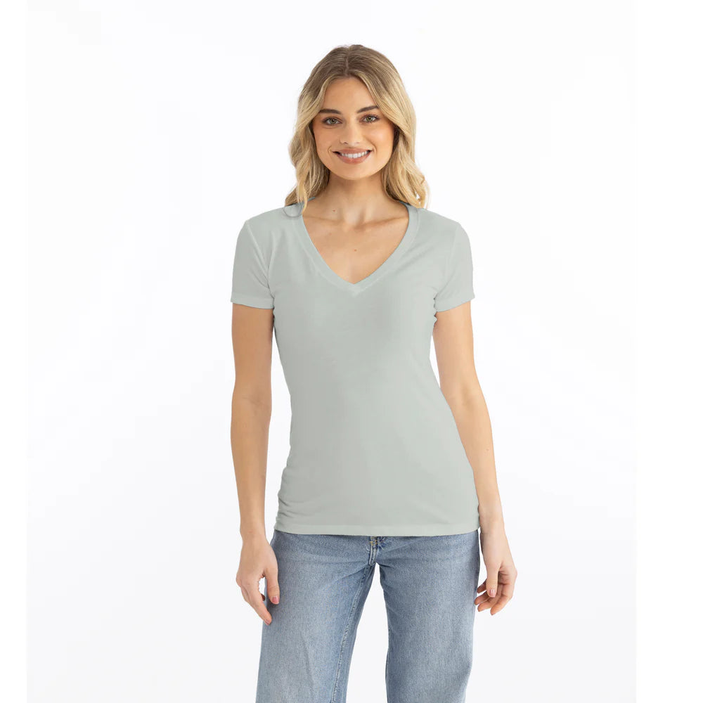 1540 Women's Ideal V-Neck T-Shirt  Next Level  SIZES X-SMALL, SMALL, MEDIUM, & LARGE