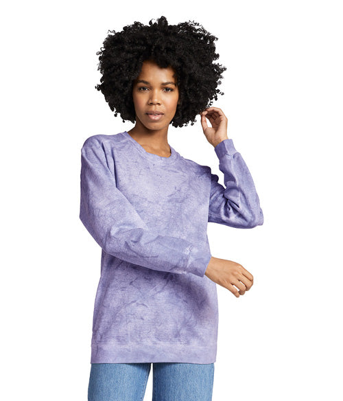 Comfort Colors Color Blast Adult Crewneck Sweatshirt  1545