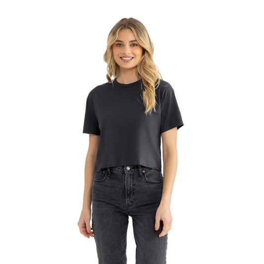 1580 Women's Ideal Crop Tee  Next Level