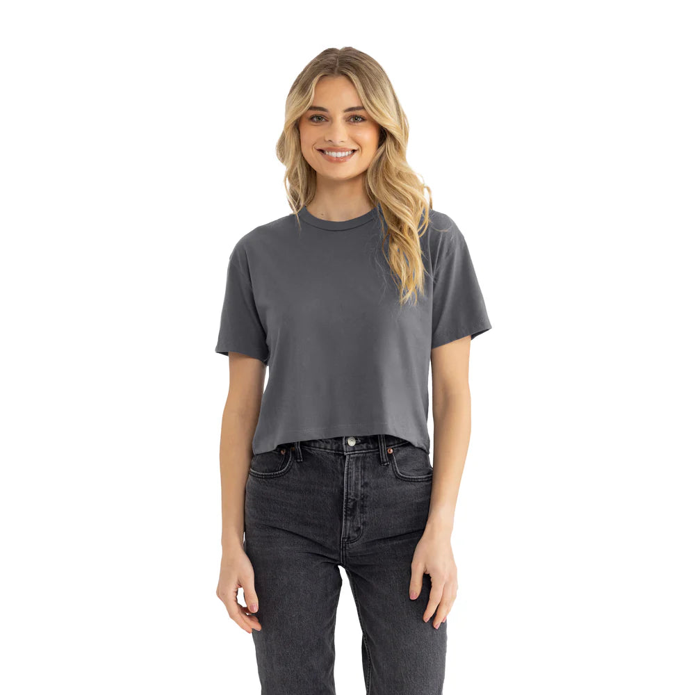 1580 Women's Ideal Crop Tee  Next Level