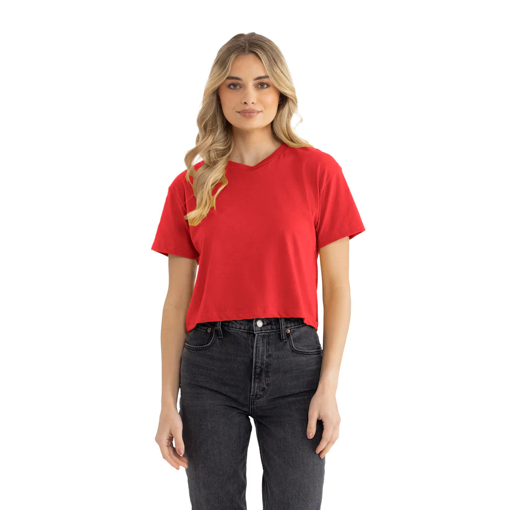 1580 Women's Ideal Crop Tee  Next Level