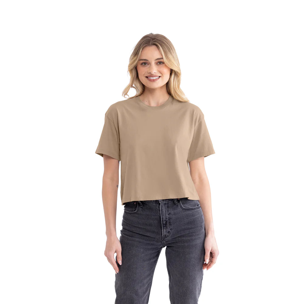 1580 Women's Ideal Crop Tee  Next Level