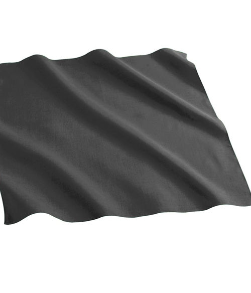 Augusta Cotton Bandana in dark color, showcasing soft fabric and versatile design for stylish headwear.