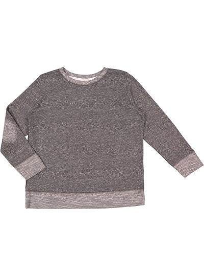 Youth French Terry L/S Crew  LAT  2279
