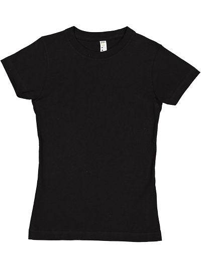 Girls Fine Jersey Tee  LAT  2616  YOUTH LARGE & X-LARGE