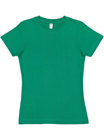 Girls Fine Jersey Tee  LAT  2616  YOUTH LARGE & X-LARGE