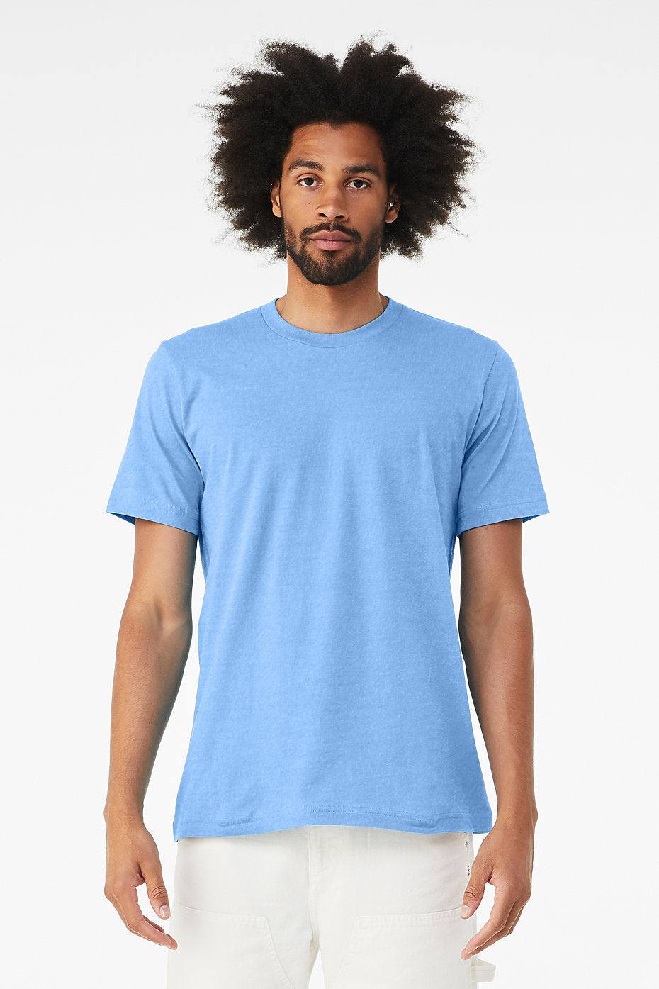 Unisex Heather CVC Short Sleeve Tee  Bella+Canvas 3001CVC  X-SMALL