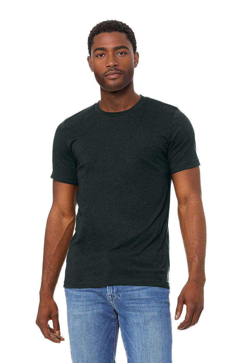 Unisex Heather CVC Short Sleeve Tee  Bella+Canvas 3001CVC  X-SMALL