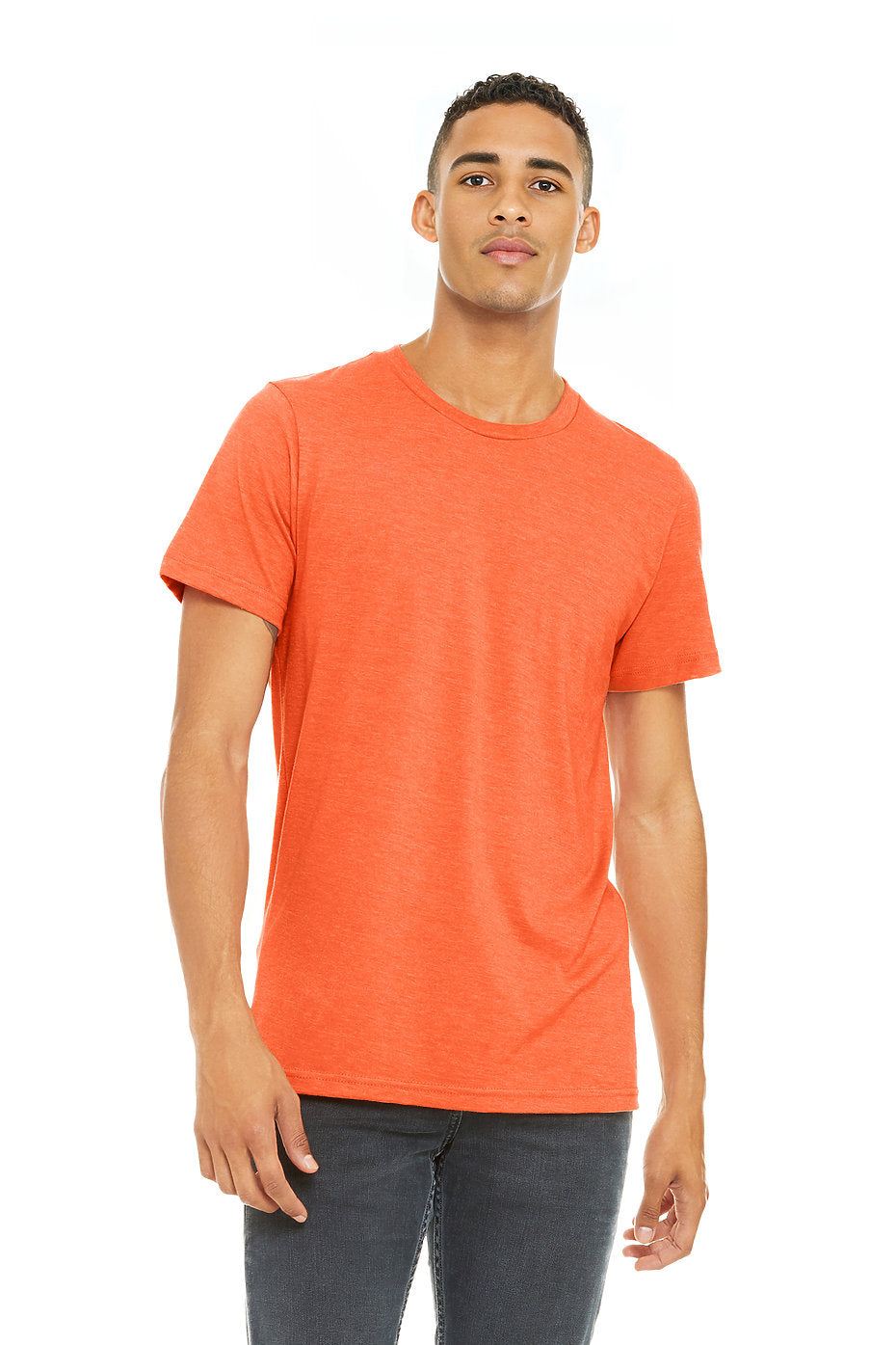 Unisex Heather CVC Short Sleeve Tee  Bella+Canvas 3001CVC  X-SMALL