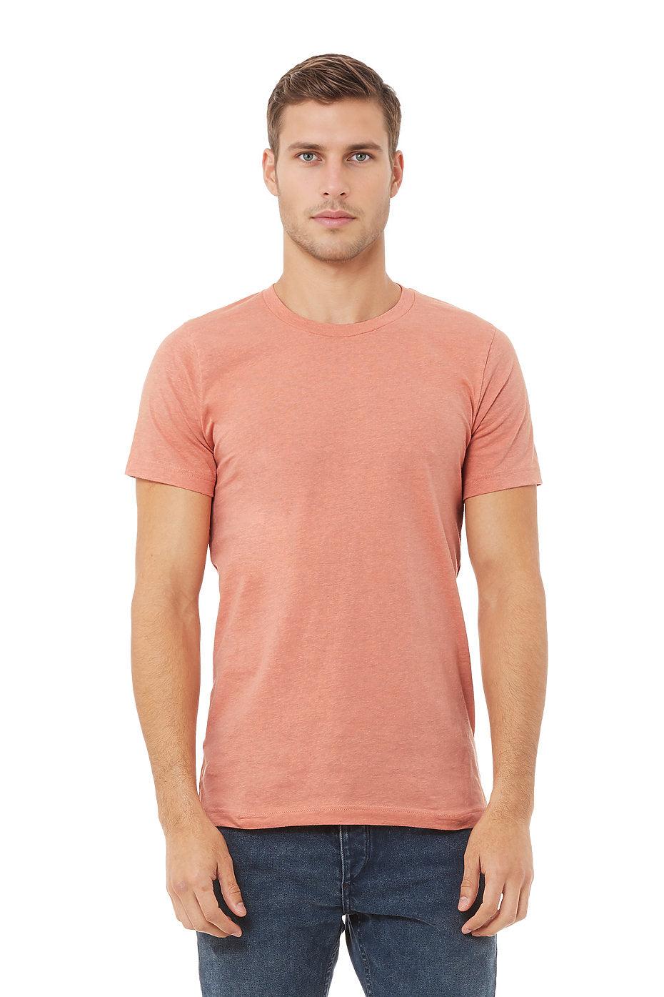 Unisex Heather CVC Short Sleeve Tee  Bella+Canvas 3001CVC  X-SMALL