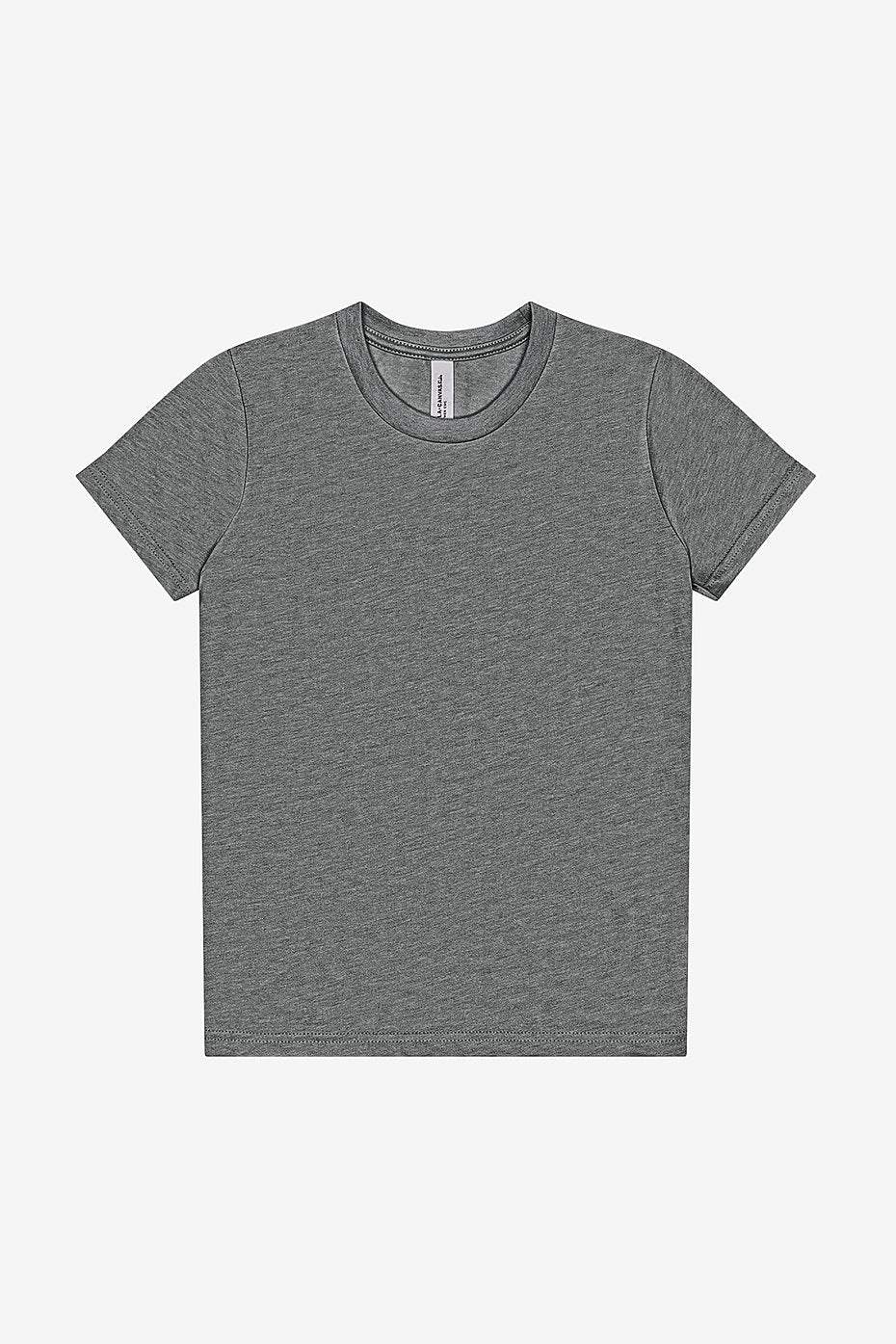 Youth Heather CVC Short Sleeve Tee  Bella+Canvas  3001YCVC YL & YXL