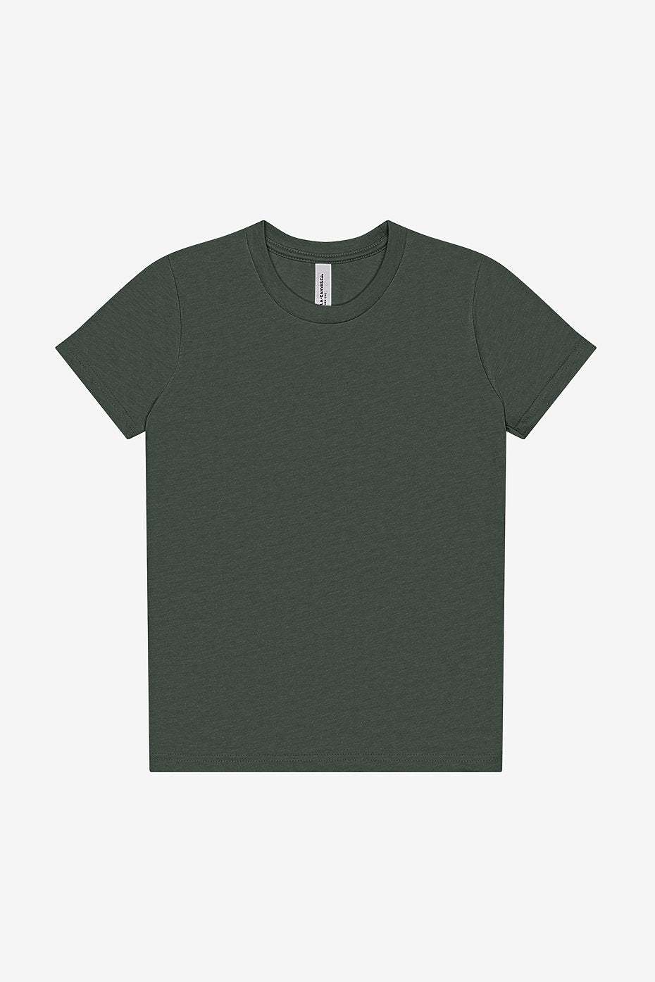 Youth Heather CVC Short Sleeve Tee  Bella+Canvas  3001YCVC YL & YXL