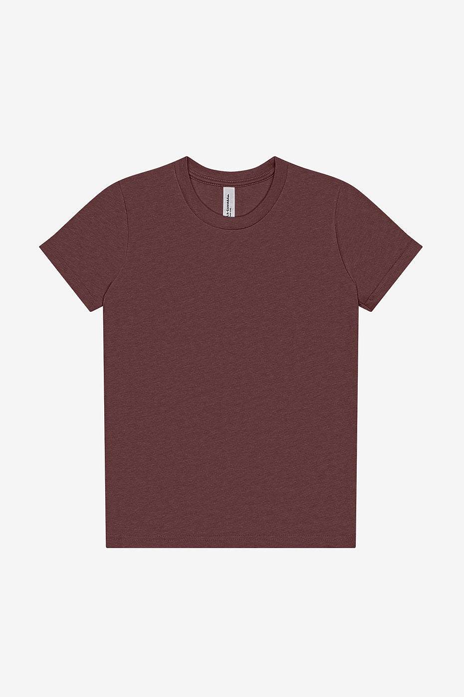 Youth Heather CVC Short Sleeve Tee  Bella+Canvas  3001YCVC YL & YXL