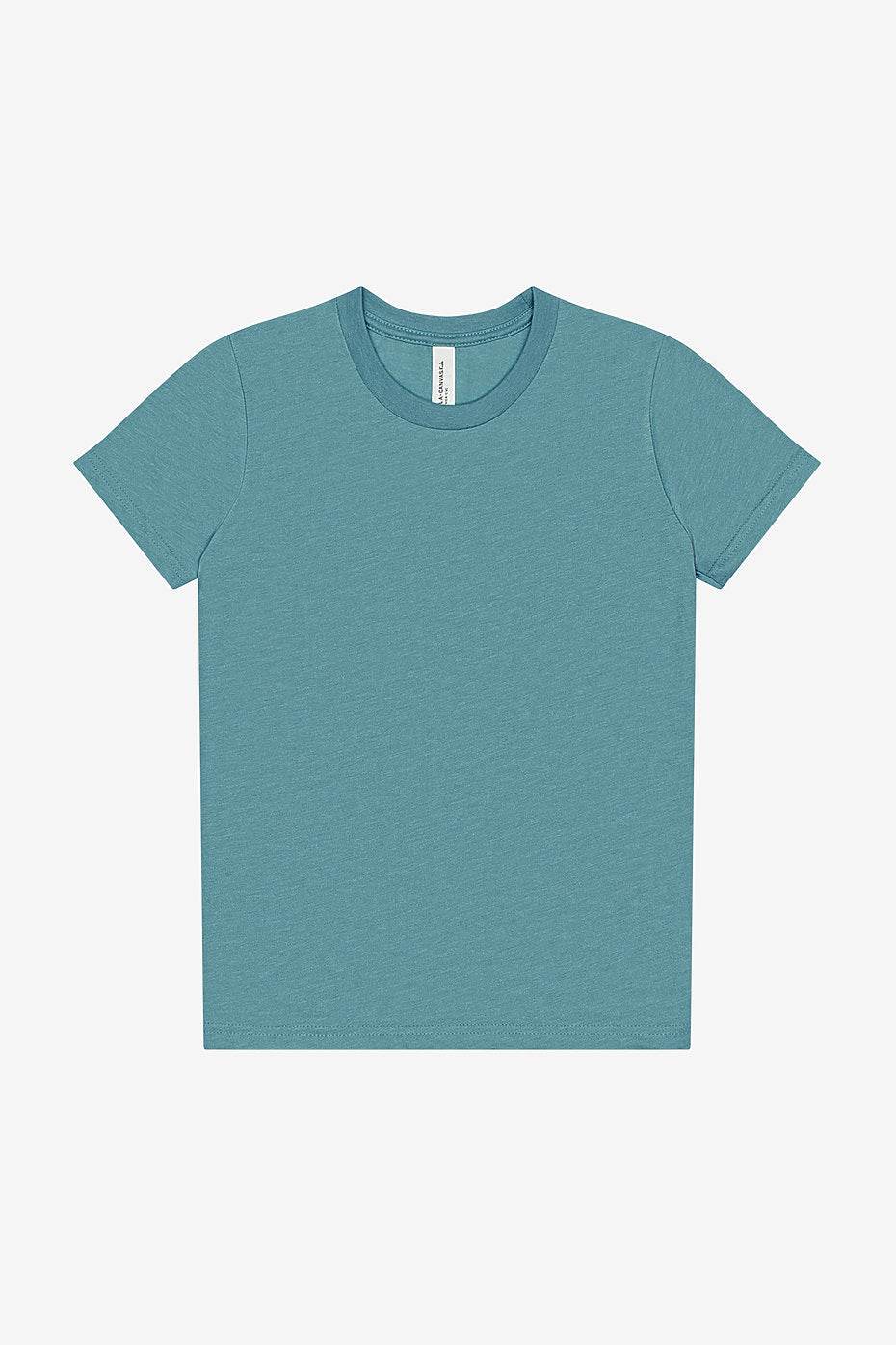 Youth Heather CVC Short Sleeve Tee  Bella+Canvas  3001YCVC YL & YXL