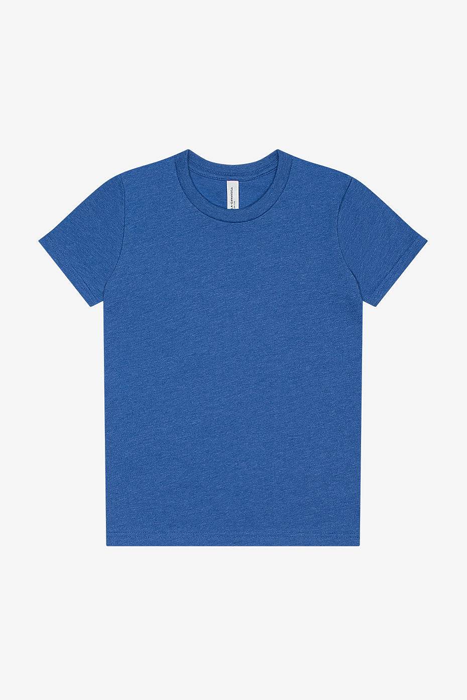 Youth Heather CVC Short Sleeve Tee  Bella+Canvas  3001YCVC YL & YXL