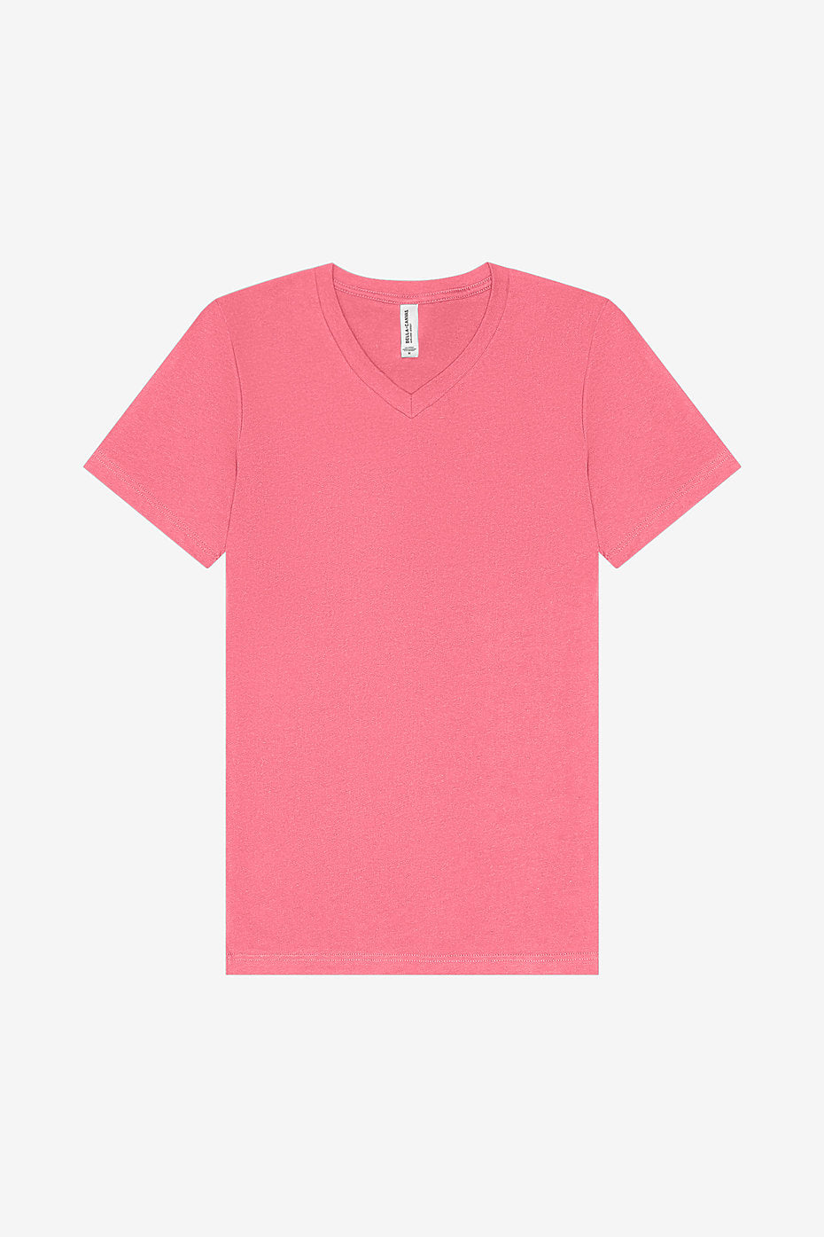 Unisex Heather CVC V-Neck Tee  Bella+Canvas  3005CVC  X-LARGE, XX-LARGE, & XXX-LARGE