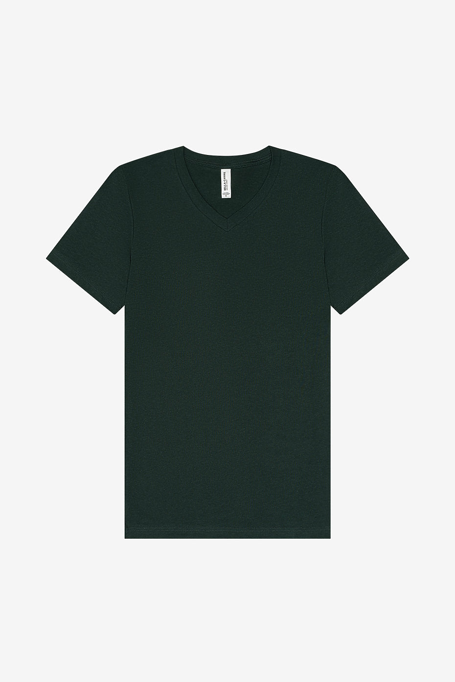 Unisex Jersey Short Sleeve V-Neck Tee  Bella+Canvas  3005 X-LARGE, XX-LARGE, & XXX-LARGE