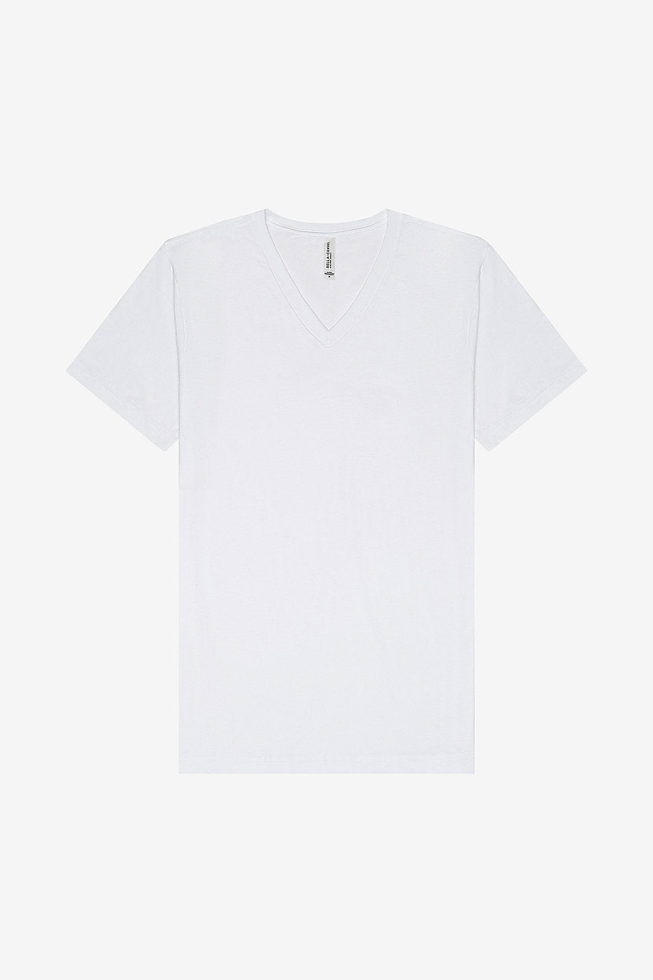 Unisex Jersey Short Sleeve V-Neck Tee  Bella+Canvas  3005 X-LARGE, XX-LARGE, & XXX-LARGE