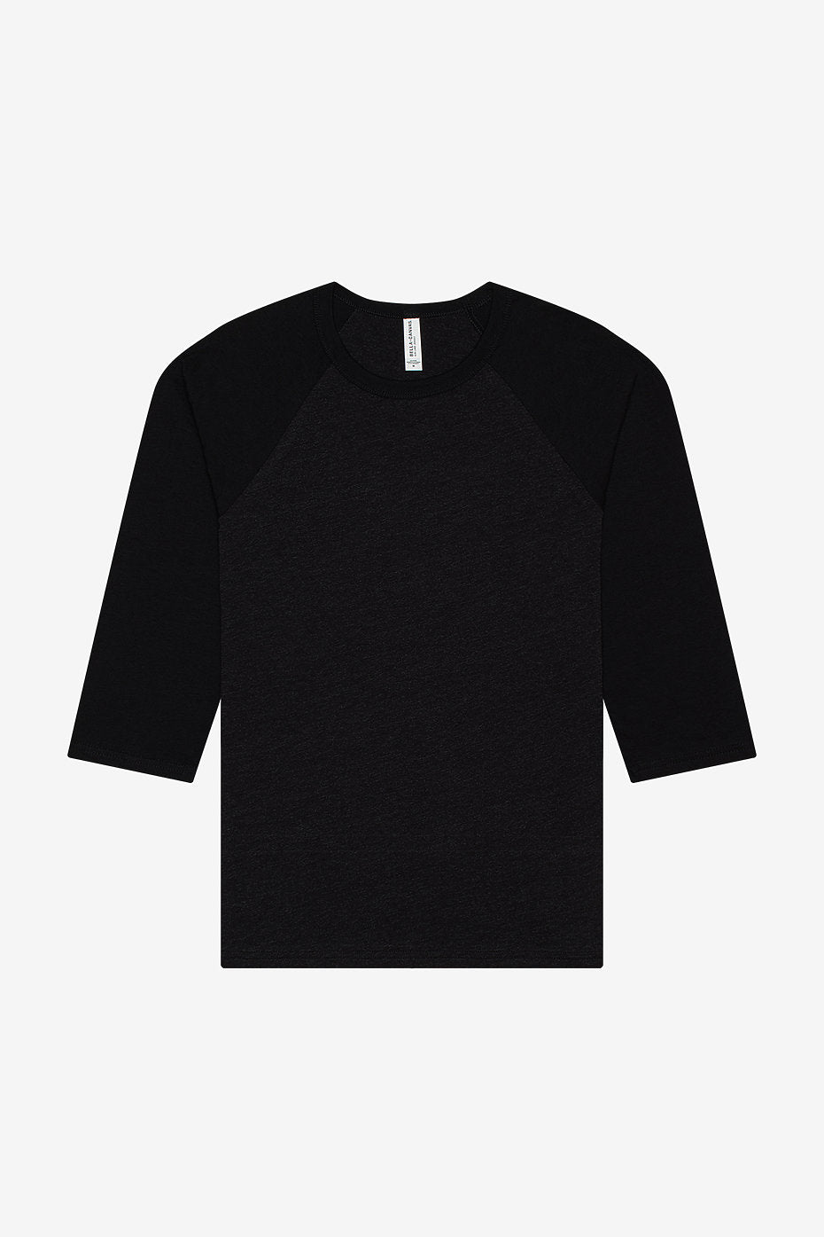 Unisex 3/4 Sleeve Baseball Tee Bella+Canvas  3200 X-SMALL, SMALL, & MEDIUM