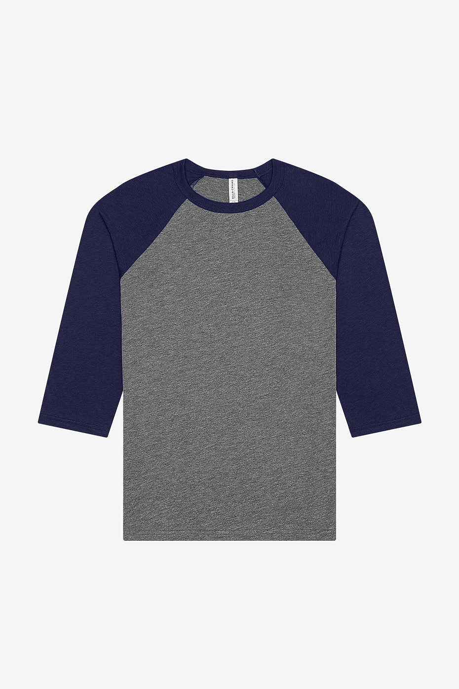 Unisex 3/4 Sleeve Baseball Tee Bella+Canvas  3200 X-SMALL, SMALL, & MEDIUM