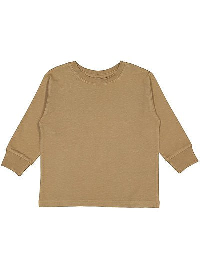 Toddler Long Sleeve Fine Jersey Tee  Rabbit Skins  3302