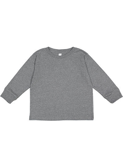 Toddler Long Sleeve Fine Jersey Tee  Rabbit Skins  3302