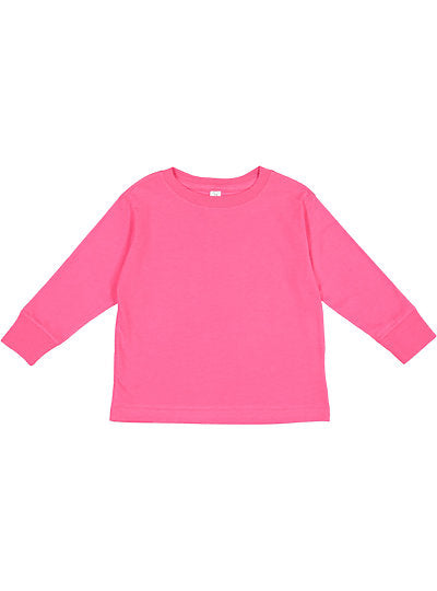 Toddler Long Sleeve Fine Jersey Tee  Rabbit Skins  3302