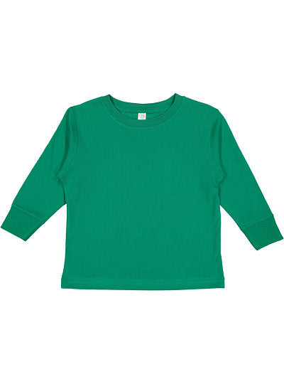 Toddler Long Sleeve Fine Jersey Tee  Rabbit Skins  3302