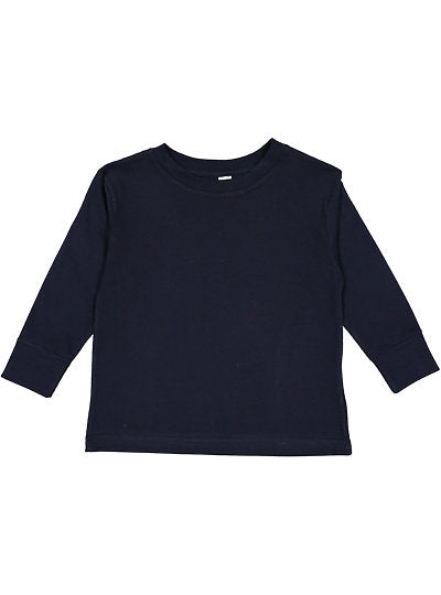 Toddler Long Sleeve Fine Jersey Tee  Rabbit Skins  3302