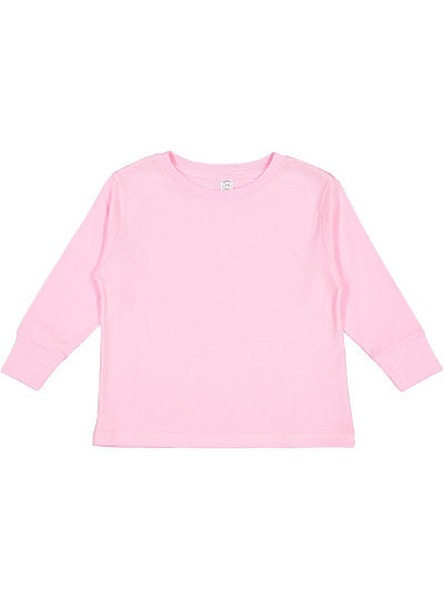 Toddler Long Sleeve Fine Jersey Tee  Rabbit Skins  3302