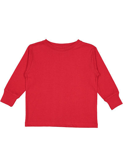 Toddler Long Sleeve Fine Jersey Tee  Rabbit Skins  3302