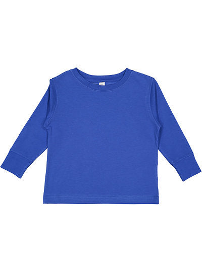 Toddler Long Sleeve Fine Jersey Tee  Rabbit Skins  3302
